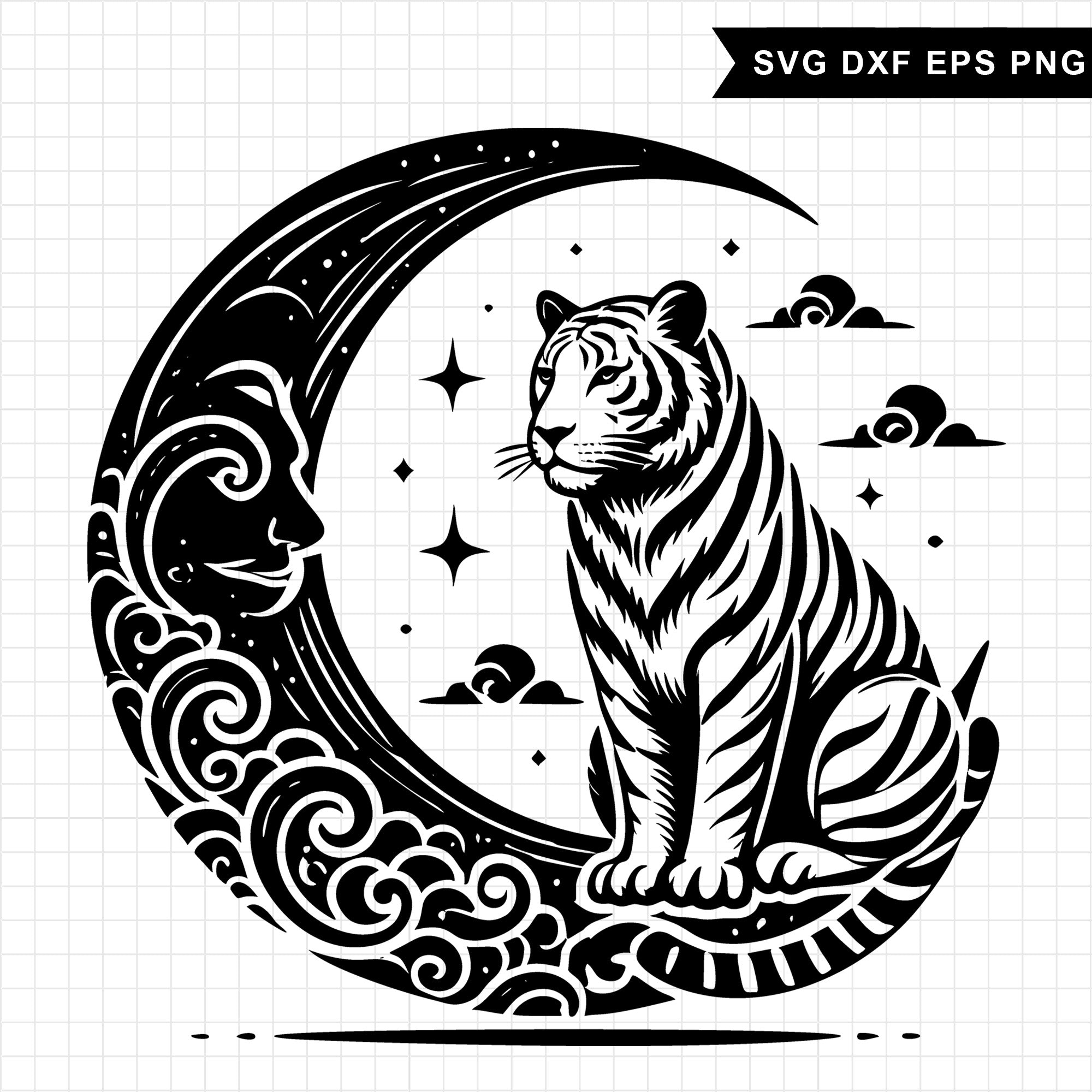 Tiger SVG Bundle