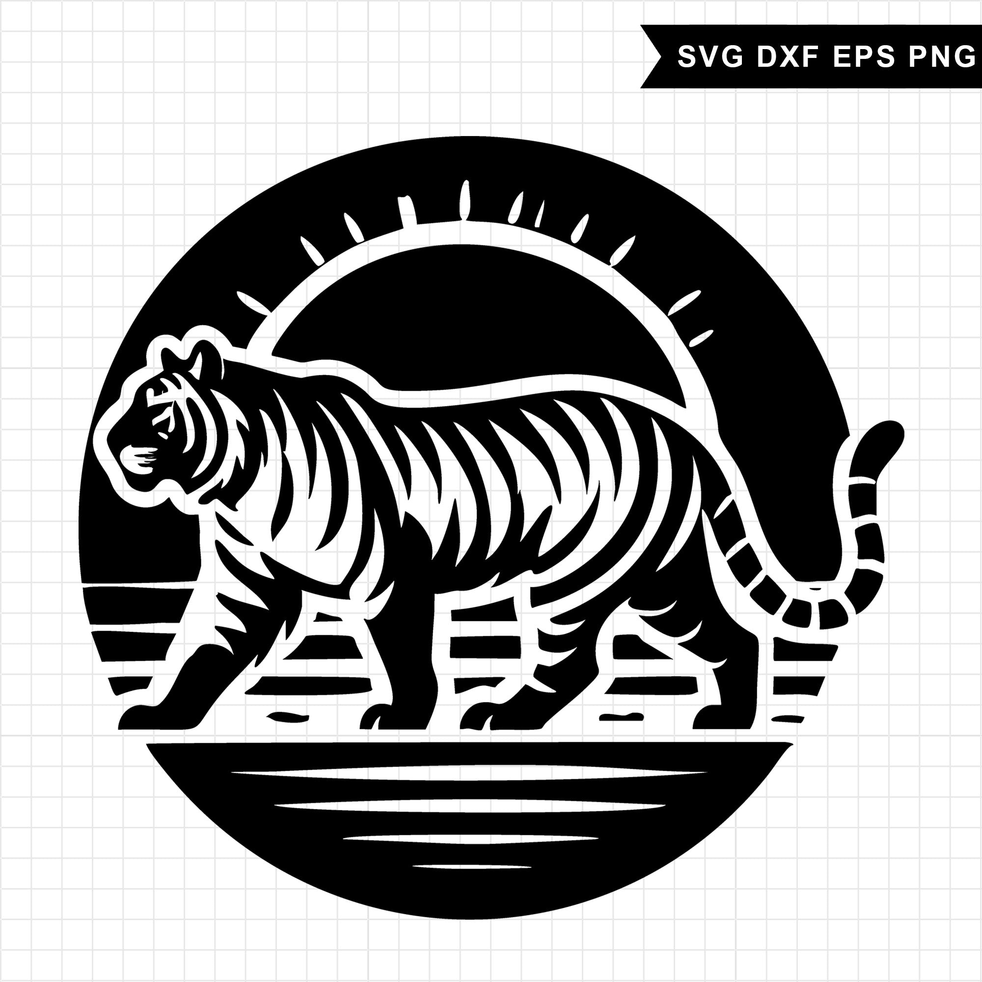 Tiger SVG Bundle