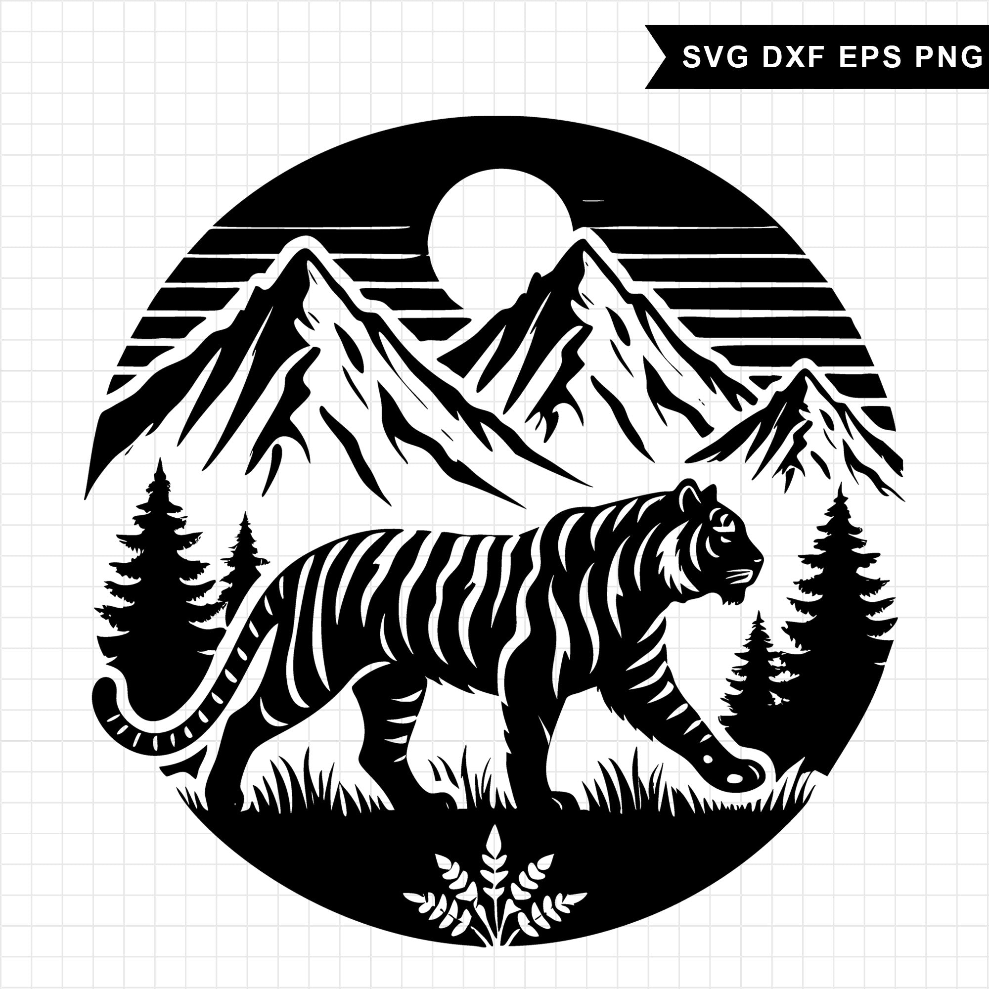 Tiger SVG Bundle