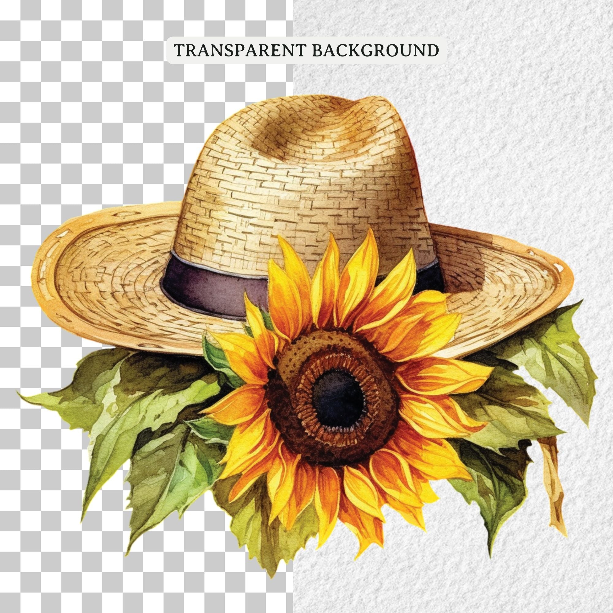 Watercolor Sunflower Sublimation Bundle Clipart Designs PNG - Craft House SVG