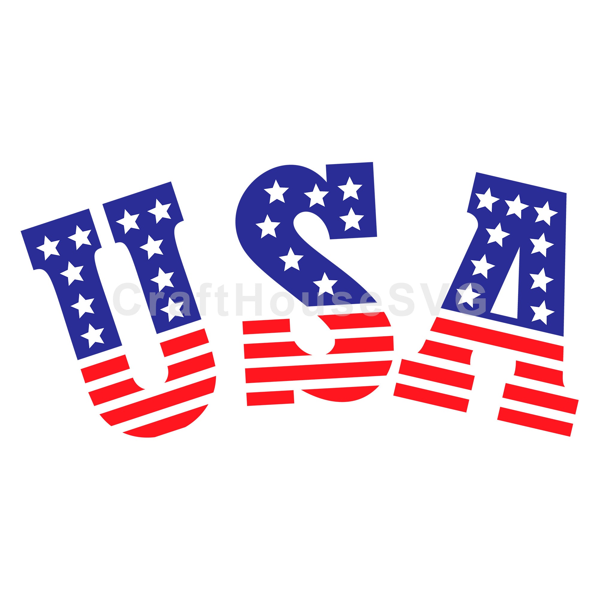 USA 4th of July SVG