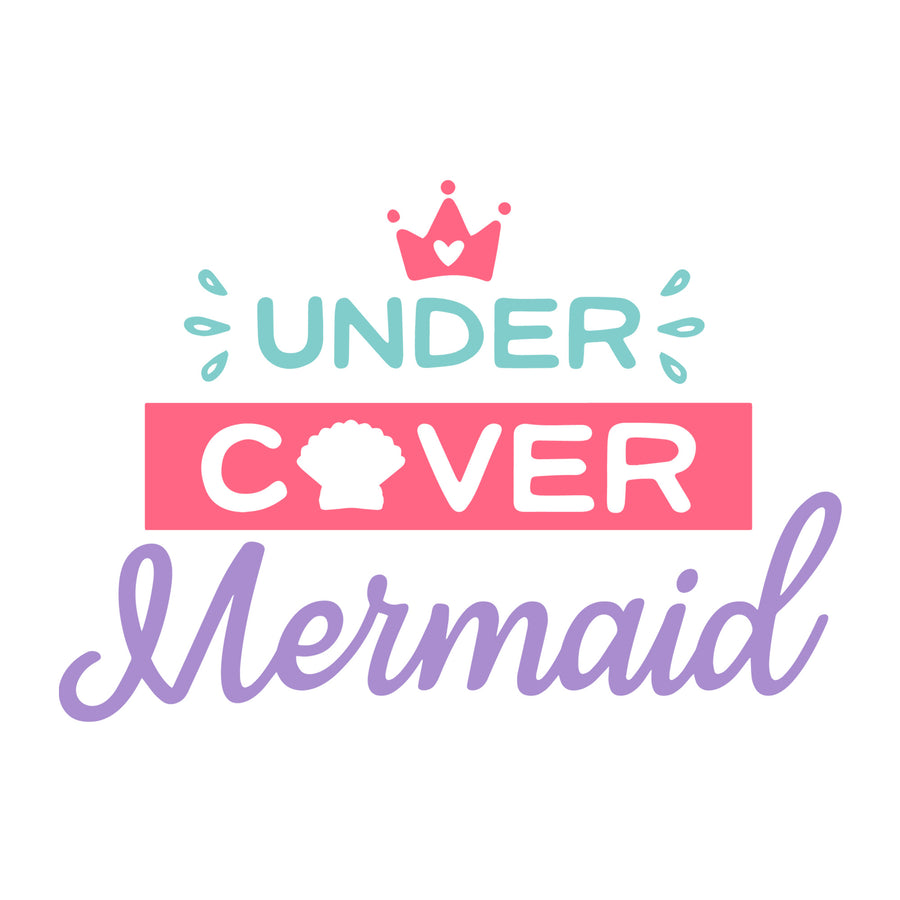 Undercover mermaid SVG