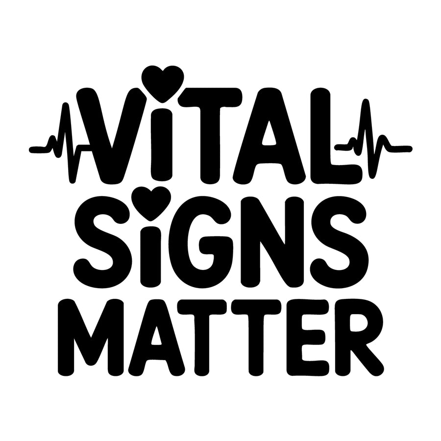 Vital Signs Matter SVG