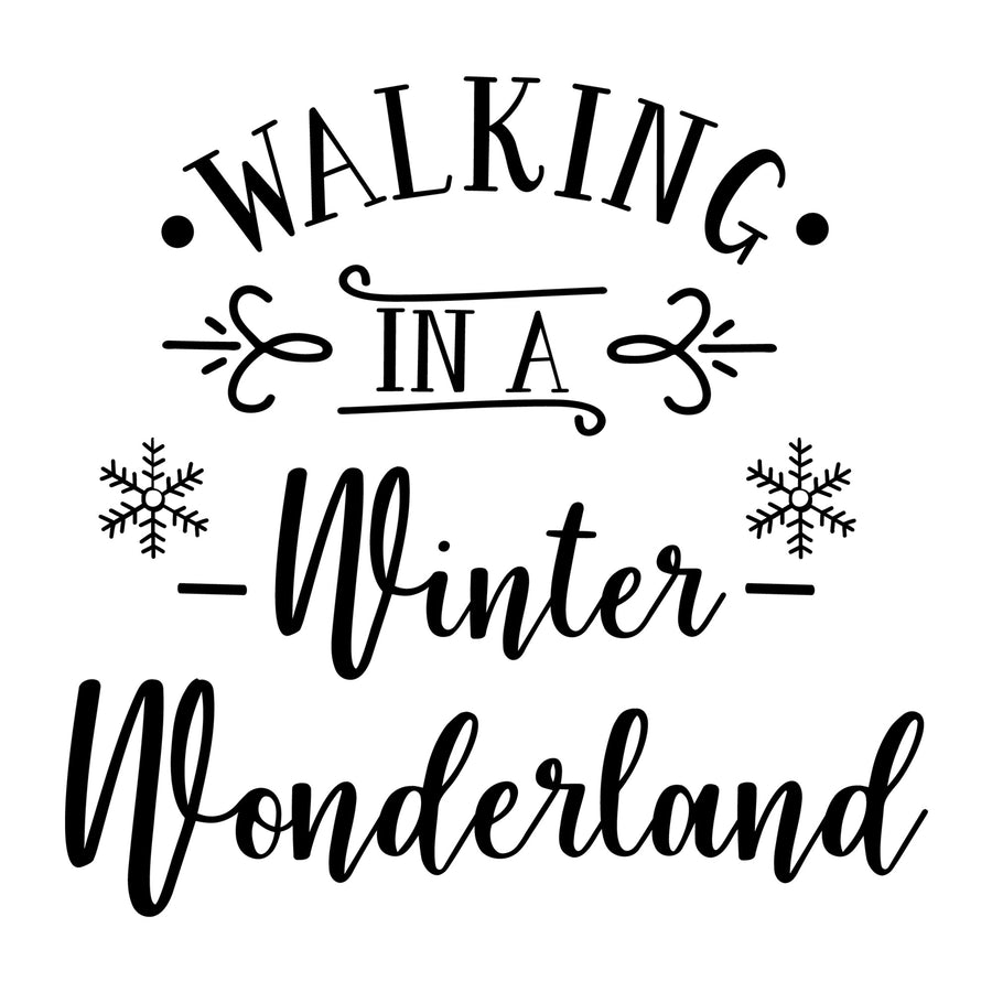 Walking In A Winter Wonderland SVG
