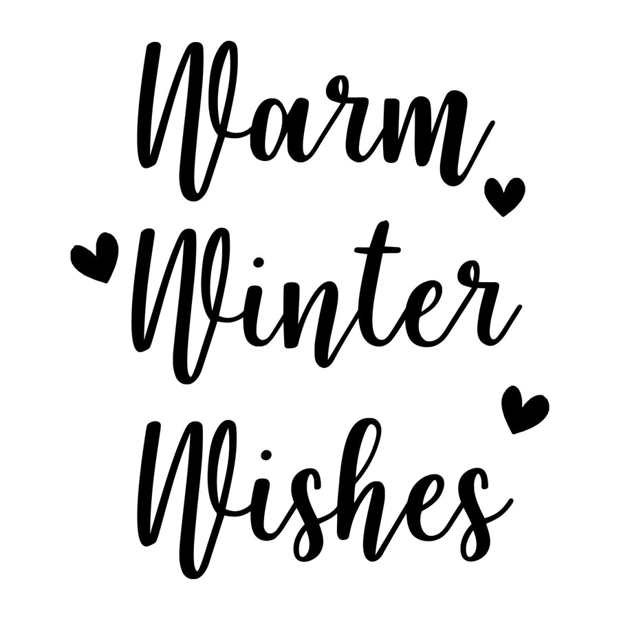 Warm Winter Wishes SVG