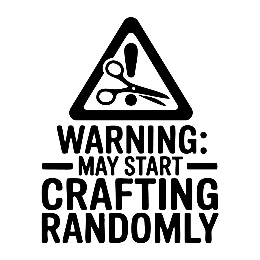 Warning May Start Crafting Randomly SVG