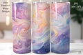 FREE Watercolor 20oz Tumbler Wrap Sublimation Design PNG - Craft House SVG