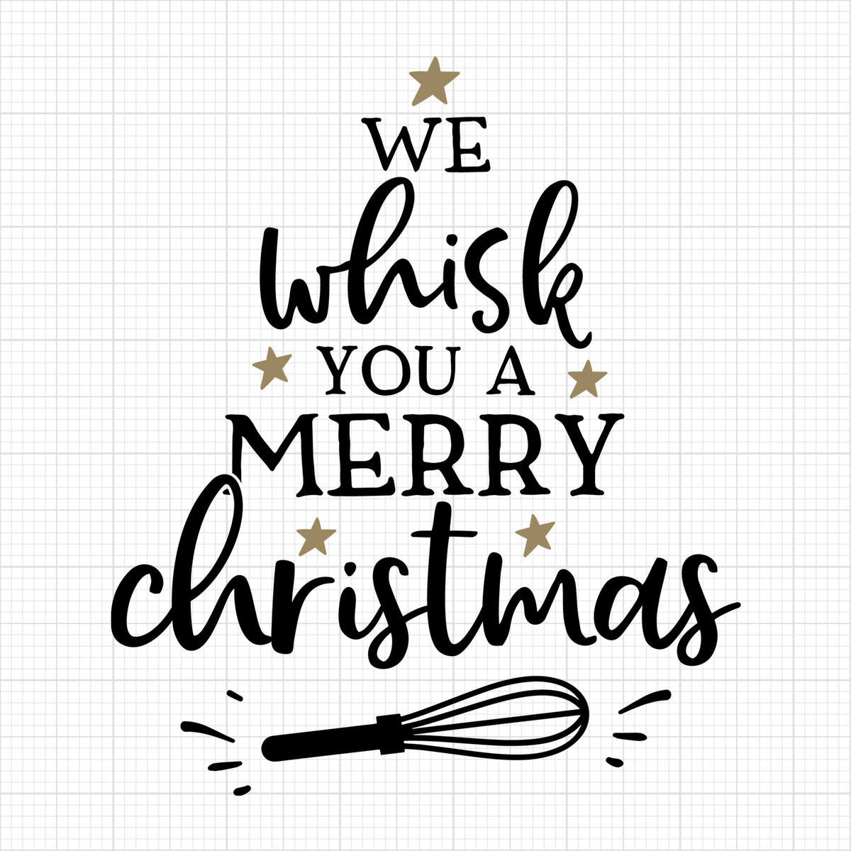 We whisk you a Merry Christmas