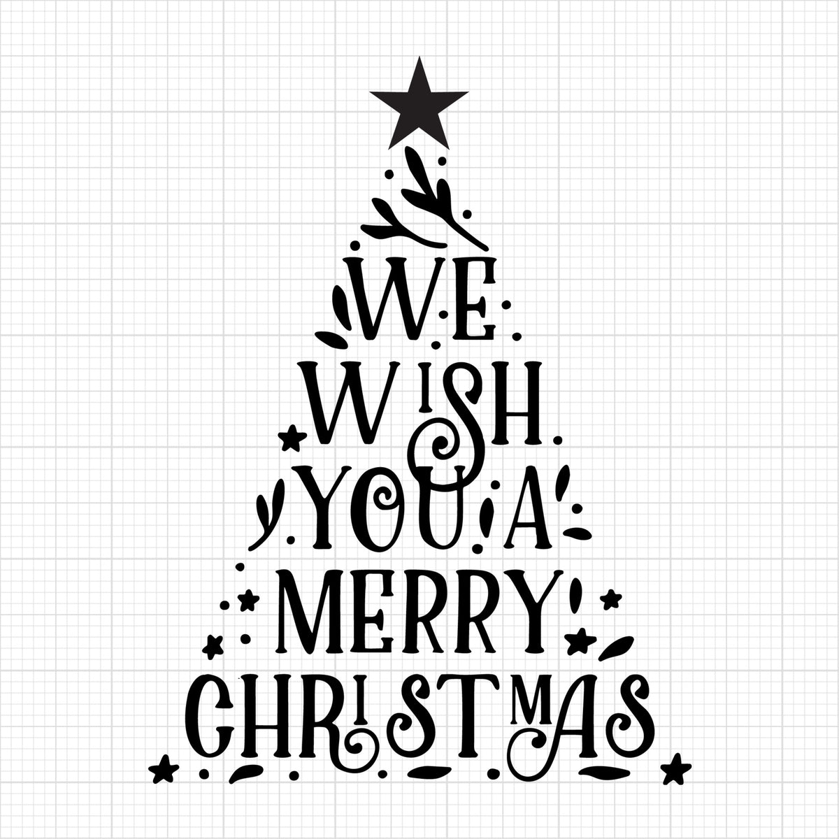 We wish you a merry Christmas