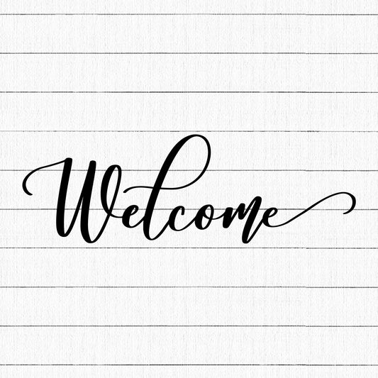 Welcome SVG, Home Farmhouse SVG - Craft House SVG