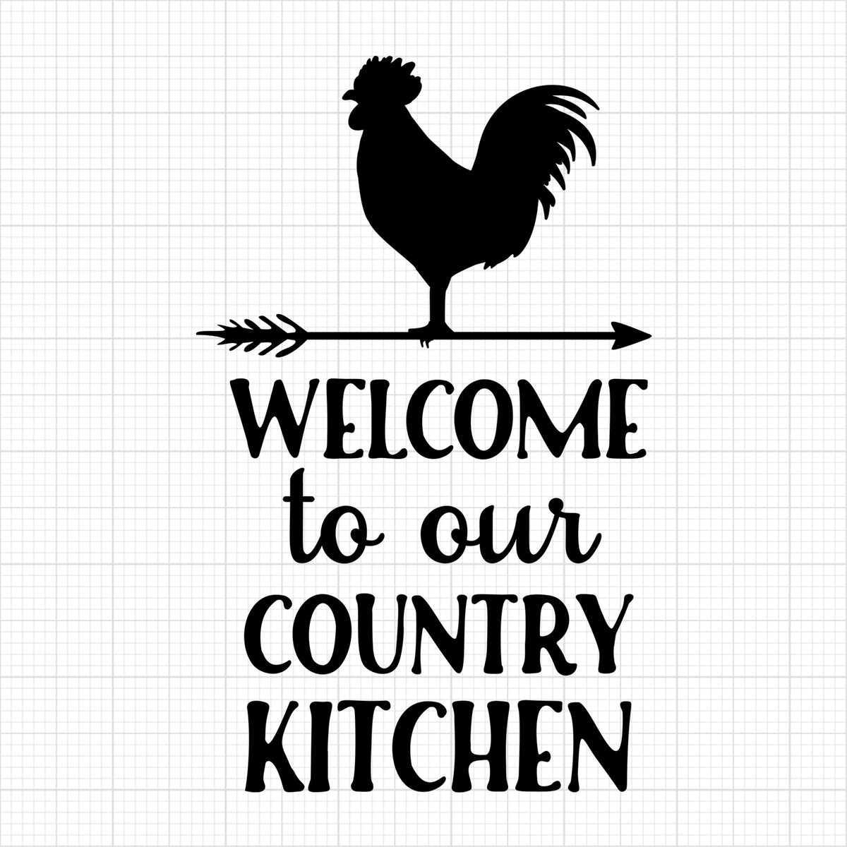 Welcome To Our Country Kitchen
