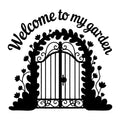 Welcome to My Garden SVG