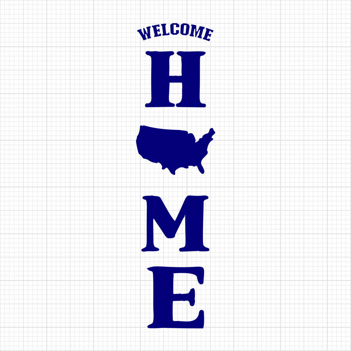 Welcome Home Us Map