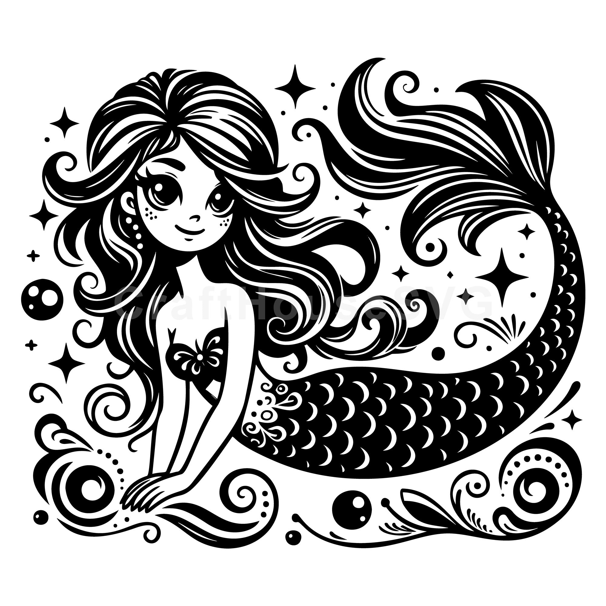 Mermaid SVG