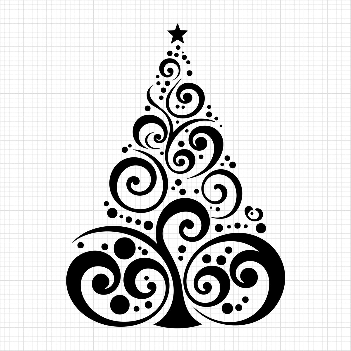 Whimsical Christmas Tree 1