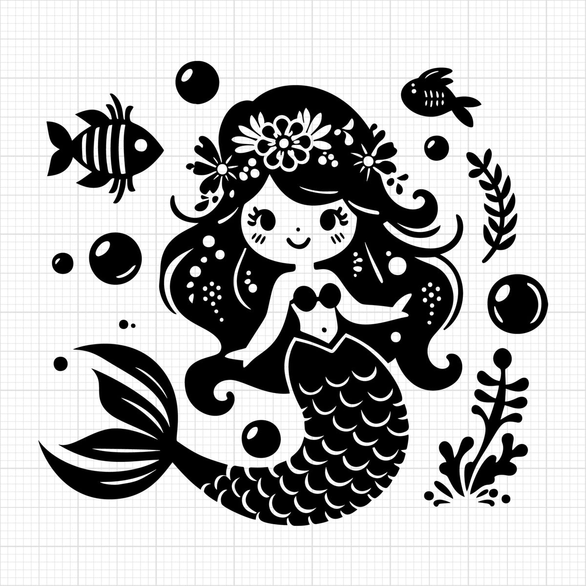 Whimsical Mermaid 08