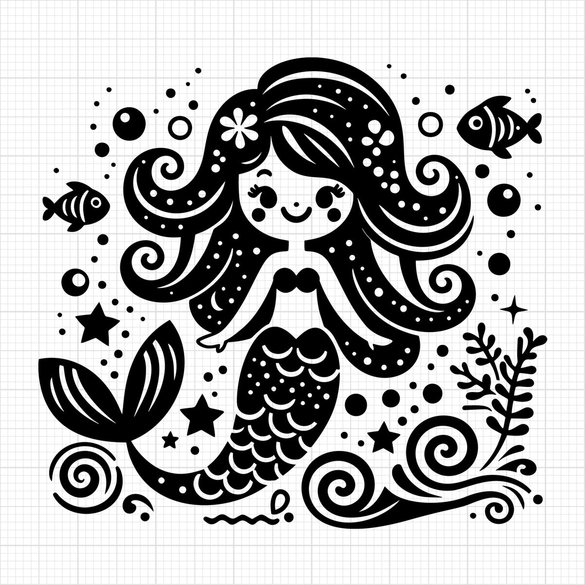 Whimsical Mermaid 09