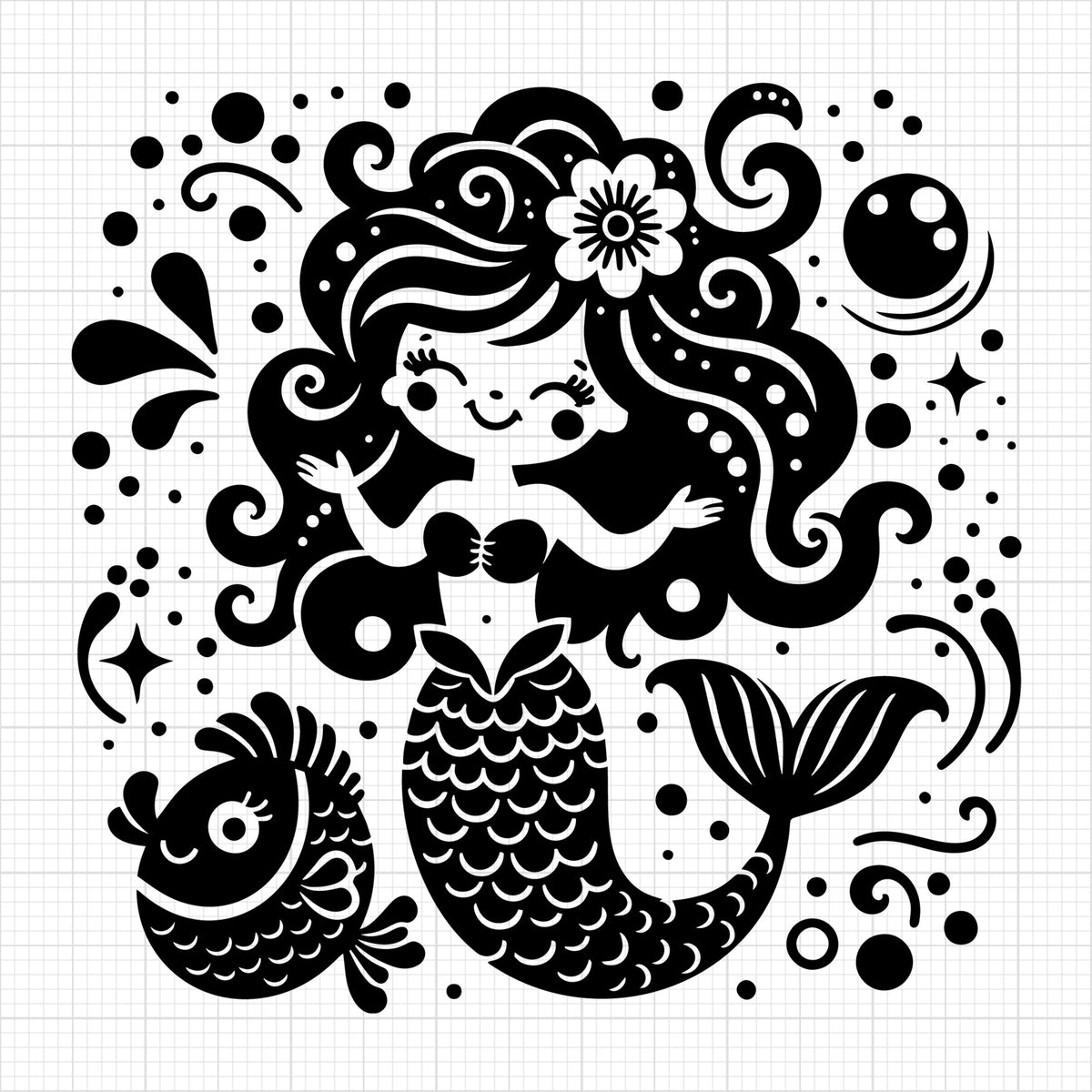 Whimsical Mermaid 11