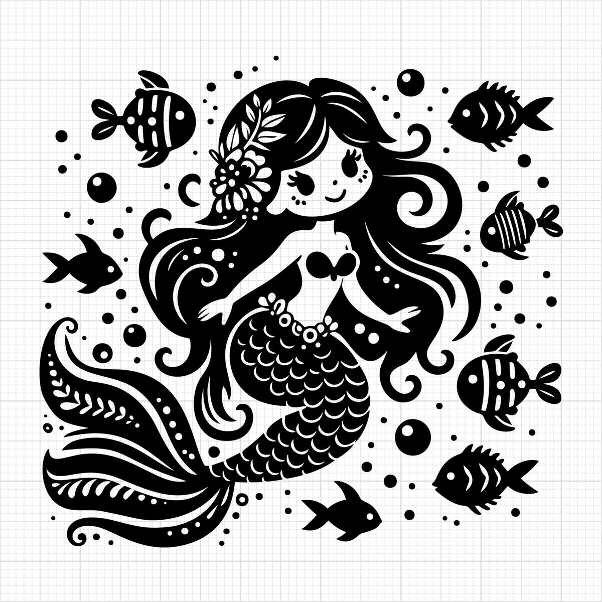 Whimsical Mermaid 13