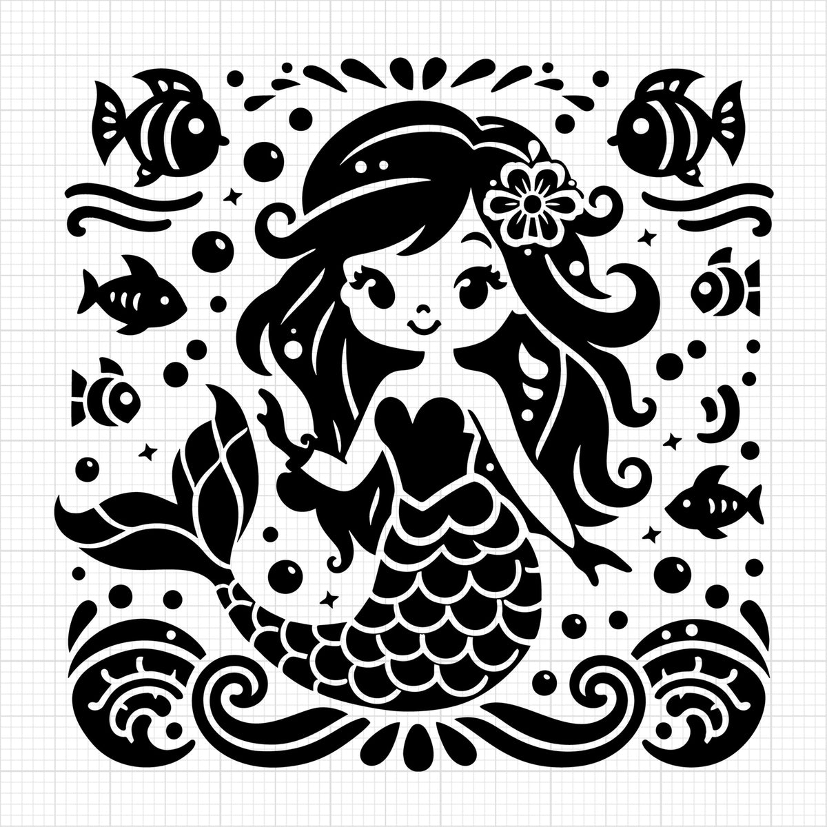 Whimsical Mermaid 15