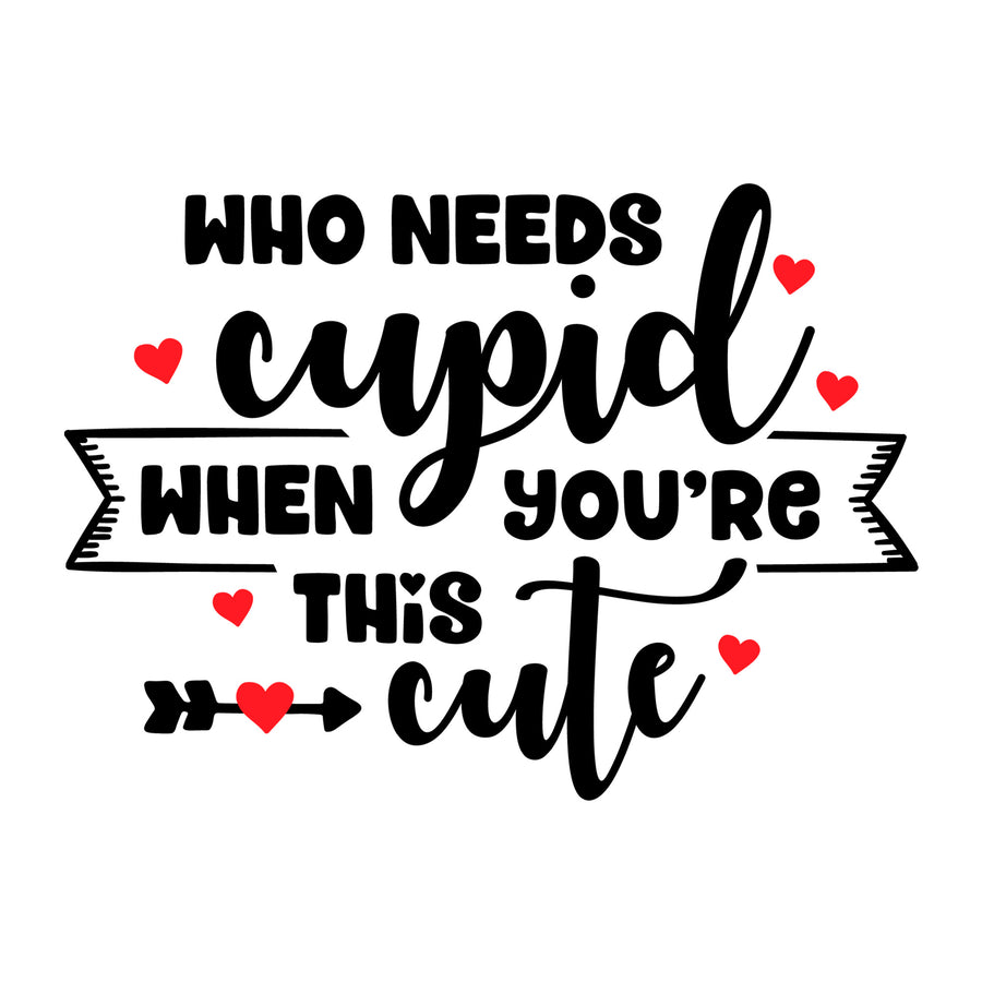 Who needs cupid when you're this cute SVG