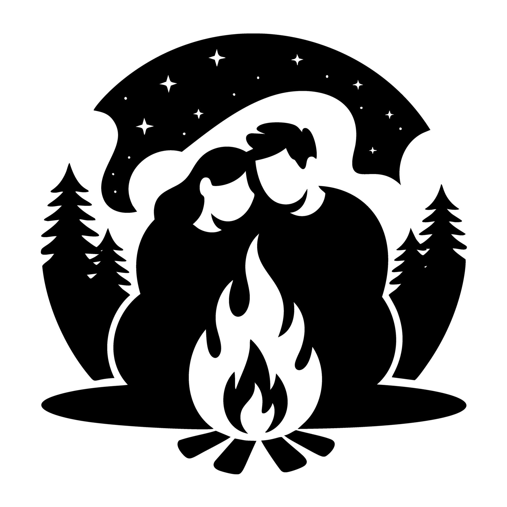 Wilderness SVG for Cricut, Silhouette, laser cutting, vinyl, sublimation, outdoor shirts, decals, signs, and DIY craft projects.