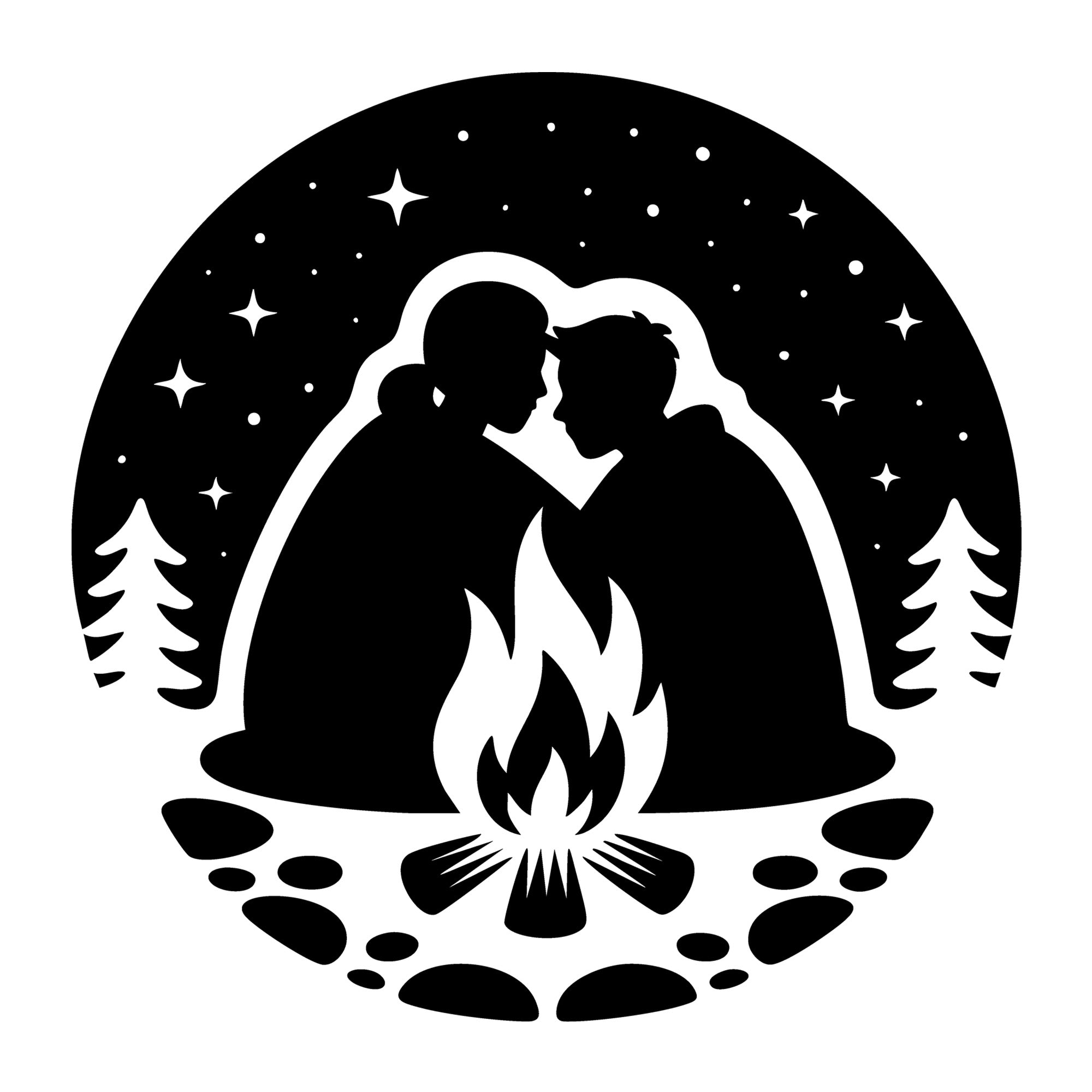 Wilderness SVG for Cricut, Silhouette, laser cutting, vinyl, sublimation, outdoor shirts, decals, signs, and DIY craft projects.