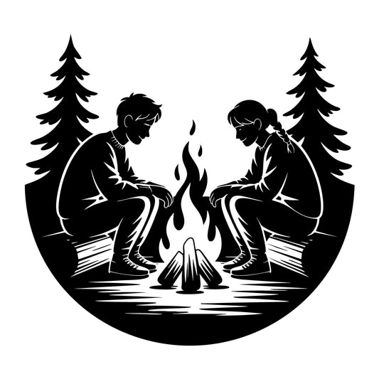 Wilderness SVG for Cricut, Silhouette, laser cutting, vinyl, sublimation, outdoor shirts, decals, signs, and DIY craft projects.