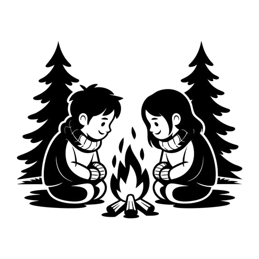 Wilderness SVG for Cricut, Silhouette, laser cutting, vinyl, sublimation, outdoor shirts, decals, signs, and DIY craft projects.