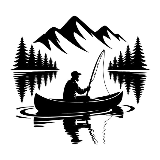 Wilderness SVG for Cricut, Silhouette, laser cutting, vinyl, sublimation, outdoor shirts, decals, signs, and DIY craft projects.