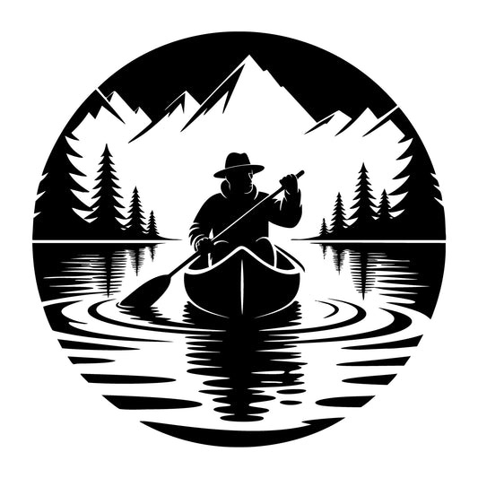 Wilderness SVG for Cricut, Silhouette, laser cutting, vinyl, sublimation, outdoor shirts, decals, signs, and DIY craft projects.
