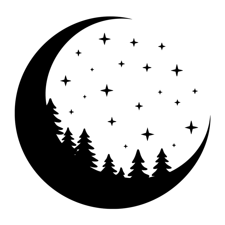 Wilderness SVG for Cricut, Silhouette, laser cutting, vinyl, sublimation, outdoor shirts, decals, signs, and DIY craft projects.
