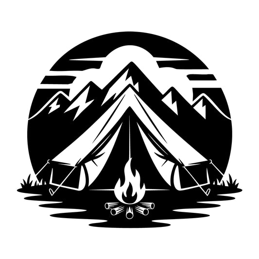 Wilderness SVG for Cricut, Silhouette, laser cutting, vinyl, sublimation, outdoor shirts, decals, signs, and DIY craft projects.