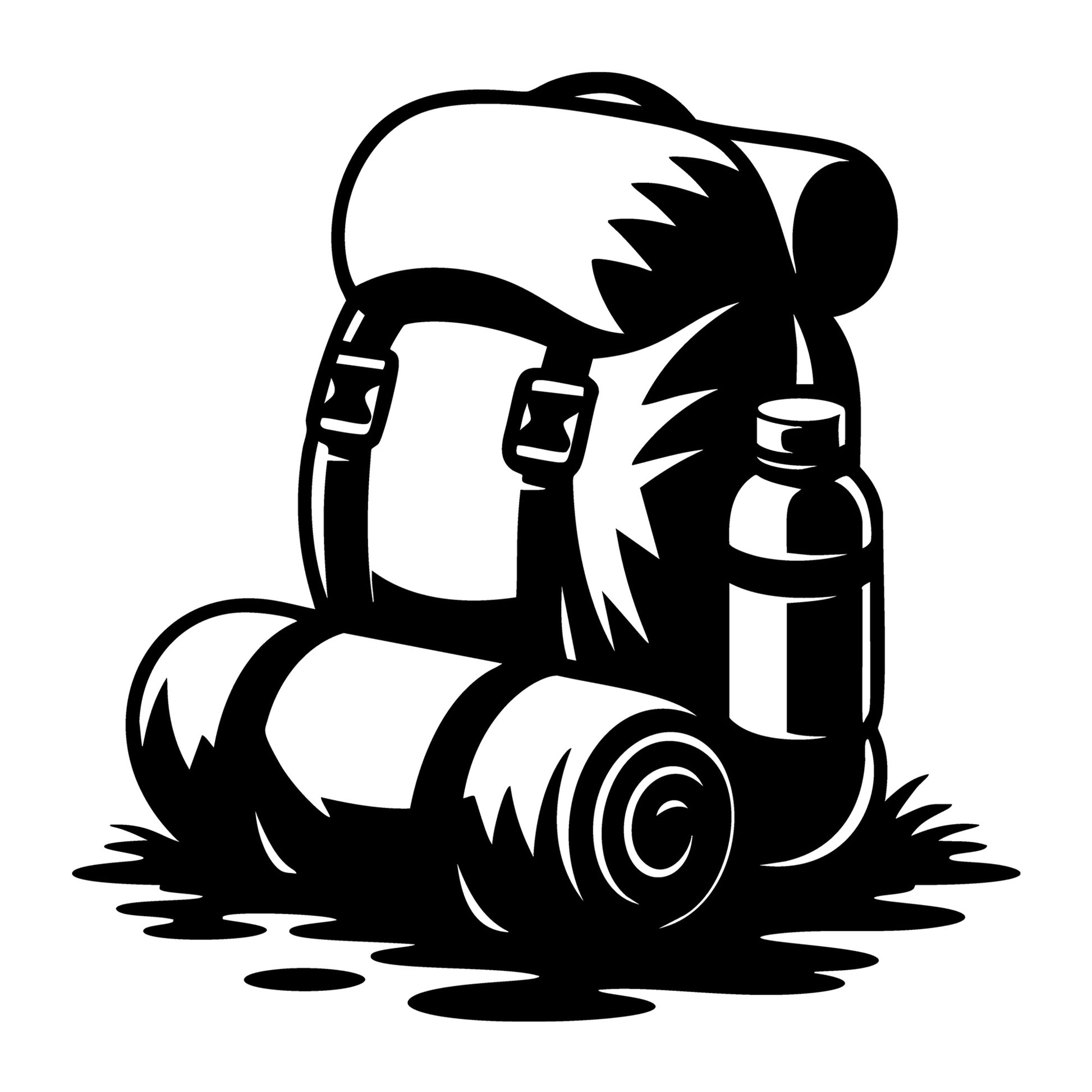 Wilderness SVG for Cricut, Silhouette, laser cutting, vinyl, sublimation, outdoor shirts, decals, signs, and DIY craft projects.