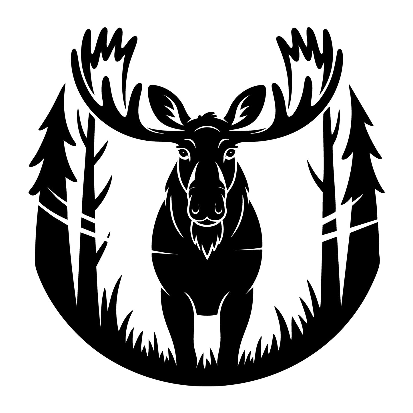 Wilderness SVG for Cricut, Silhouette, laser cutting, vinyl, sublimation, outdoor shirts, decals, signs, and DIY craft projects.