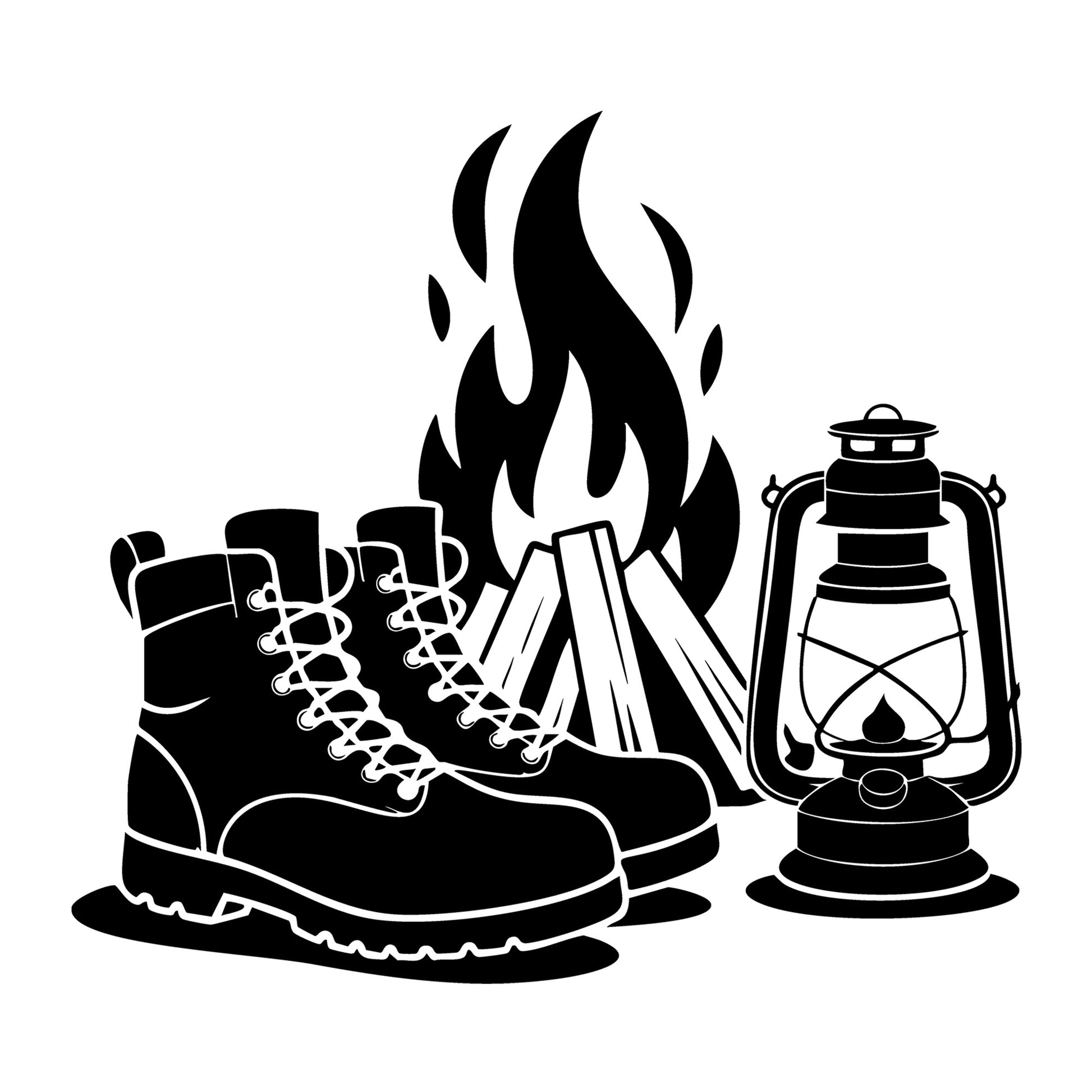 Wilderness SVG for Cricut, Silhouette, laser cutting, vinyl, sublimation, outdoor shirts, decals, signs, and DIY craft projects.