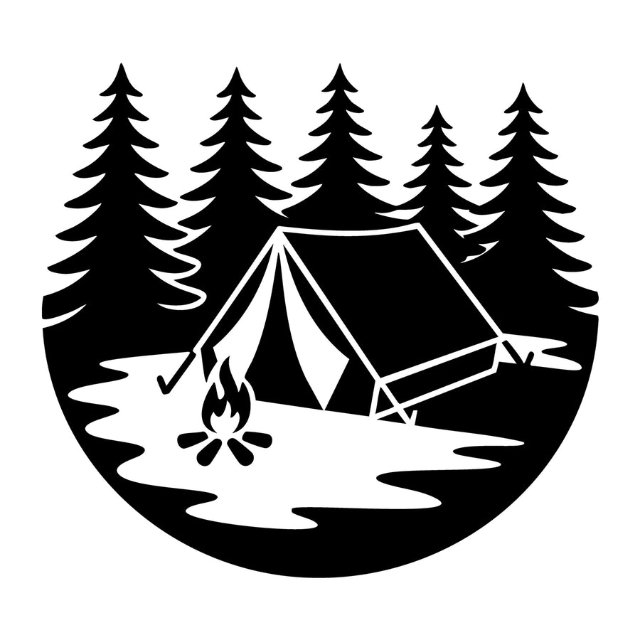 Wilderness SVG for Cricut, Silhouette, laser cutting, vinyl, sublimation, outdoor shirts, decals, signs, and DIY craft projects.