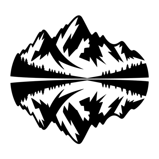 Wilderness SVG for Cricut, Silhouette, laser cutting, vinyl, sublimation, outdoor shirts, decals, signs, and DIY craft projects.