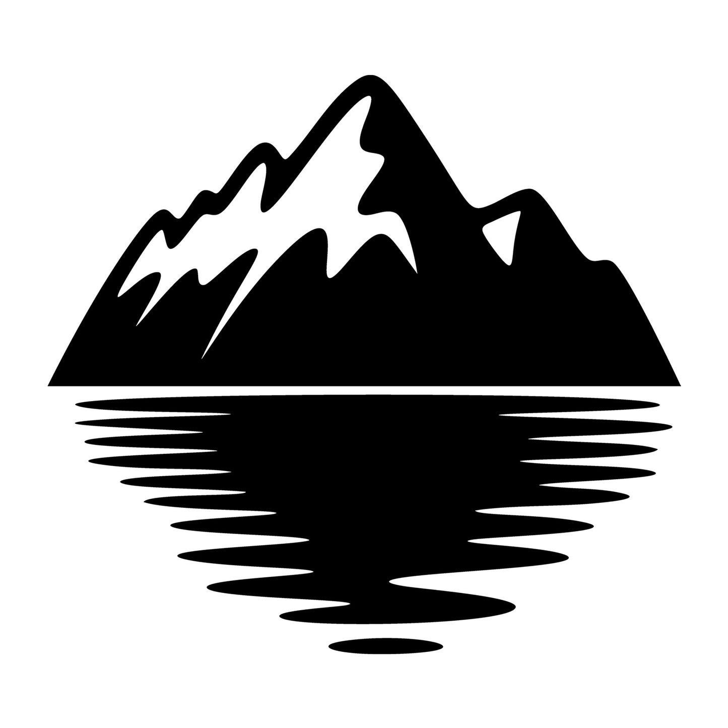Wilderness SVG for Cricut, Silhouette, laser cutting, vinyl, sublimation, outdoor shirts, decals, signs, and DIY craft projects.