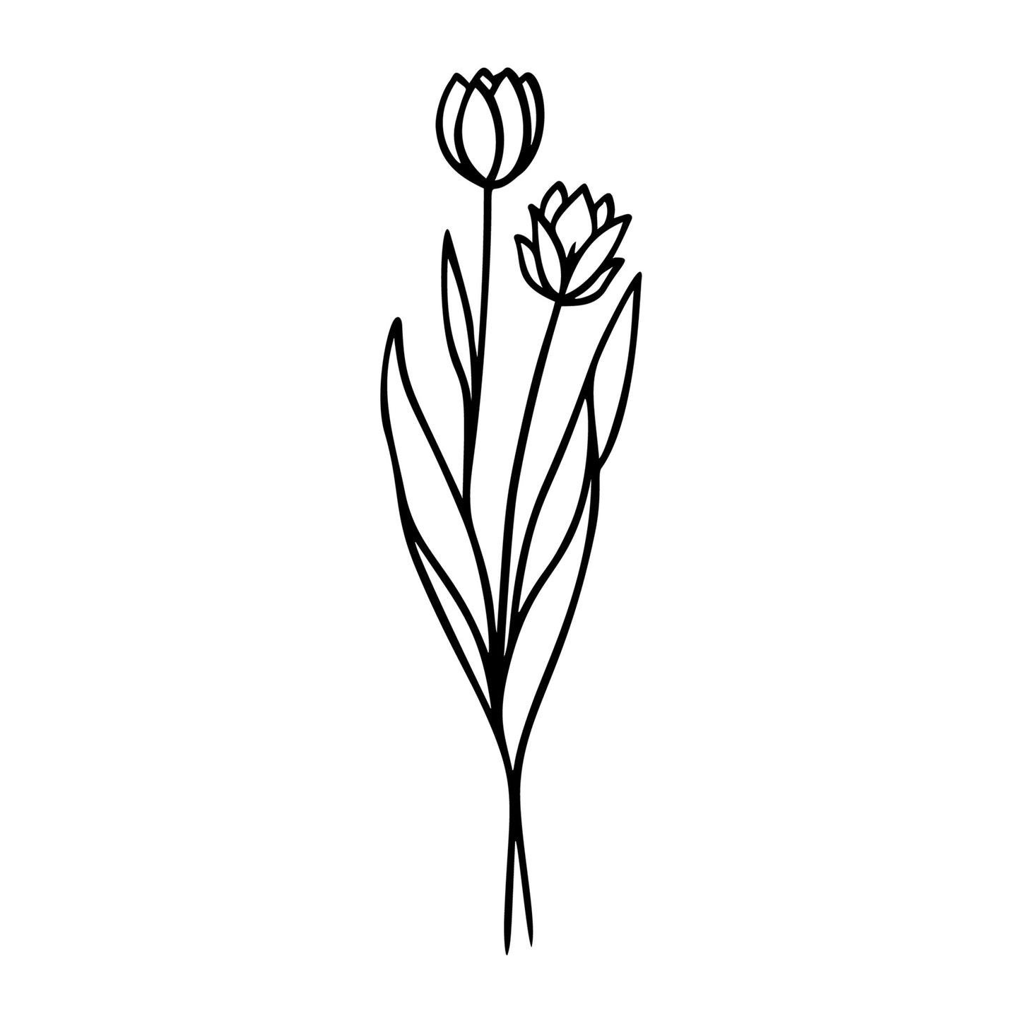 Wildflowers SVG design for Cricut, Silhouette, laser cutting, vinyl, sublimation, floral crafts, and DIY projects.