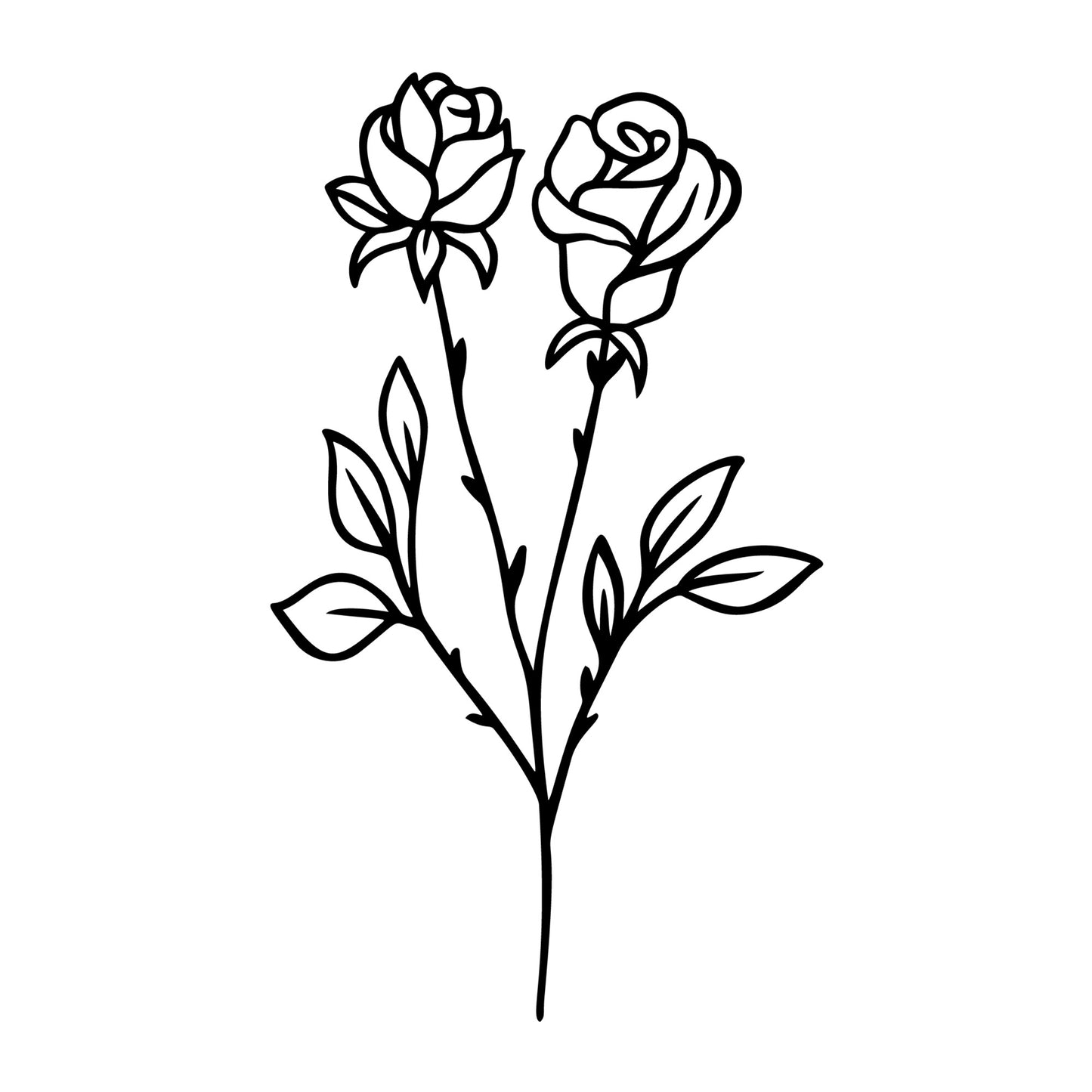 Wildflowers SVG design for Cricut, Silhouette, laser cutting, vinyl, sublimation, floral crafts, and DIY projects.