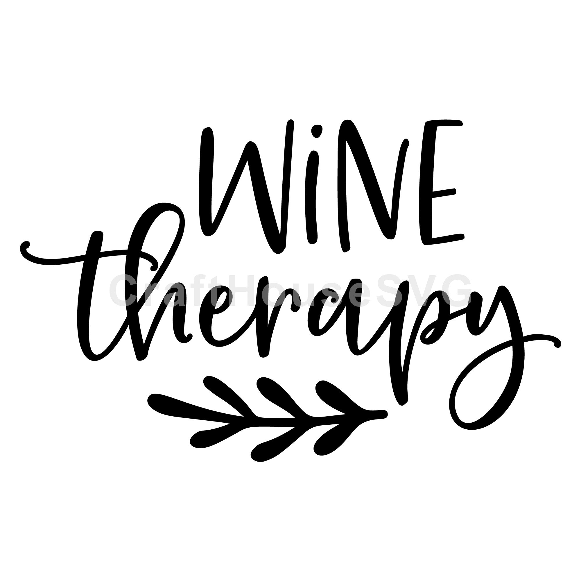 Wine therapy SVG