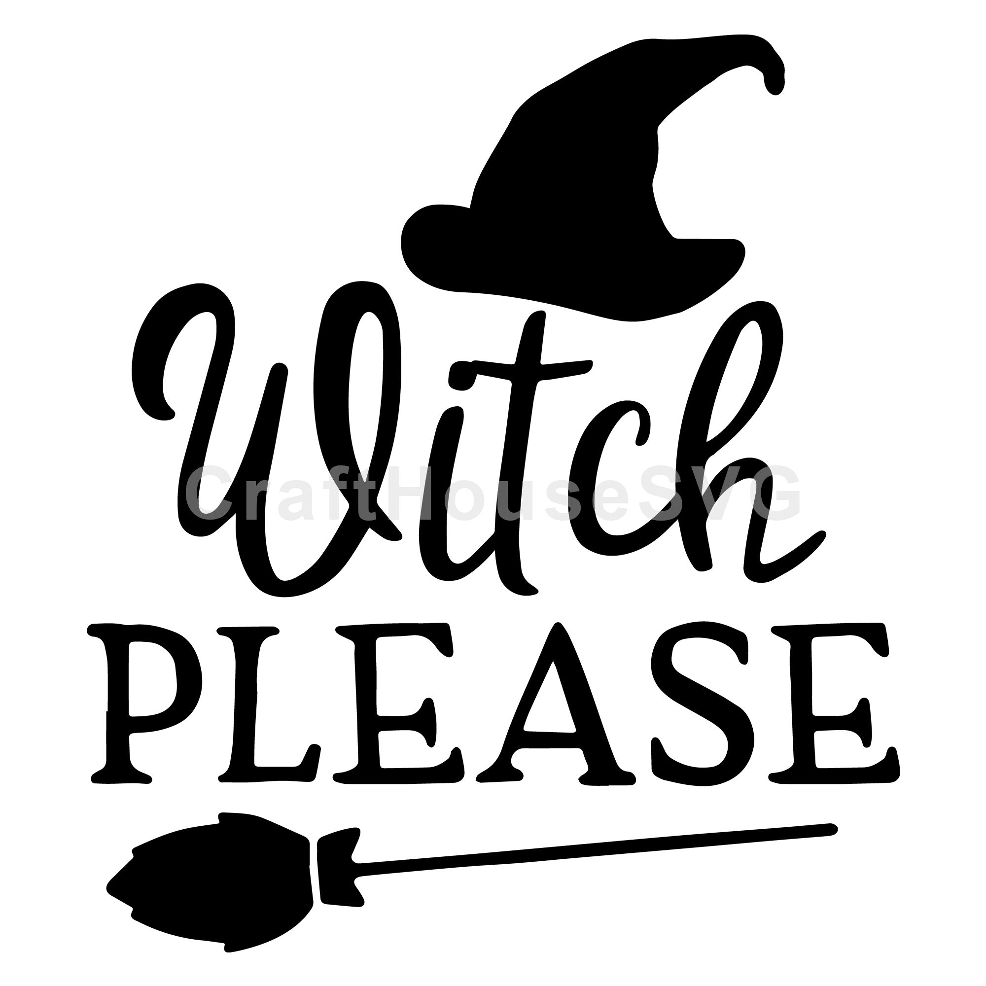 Witch please SVG