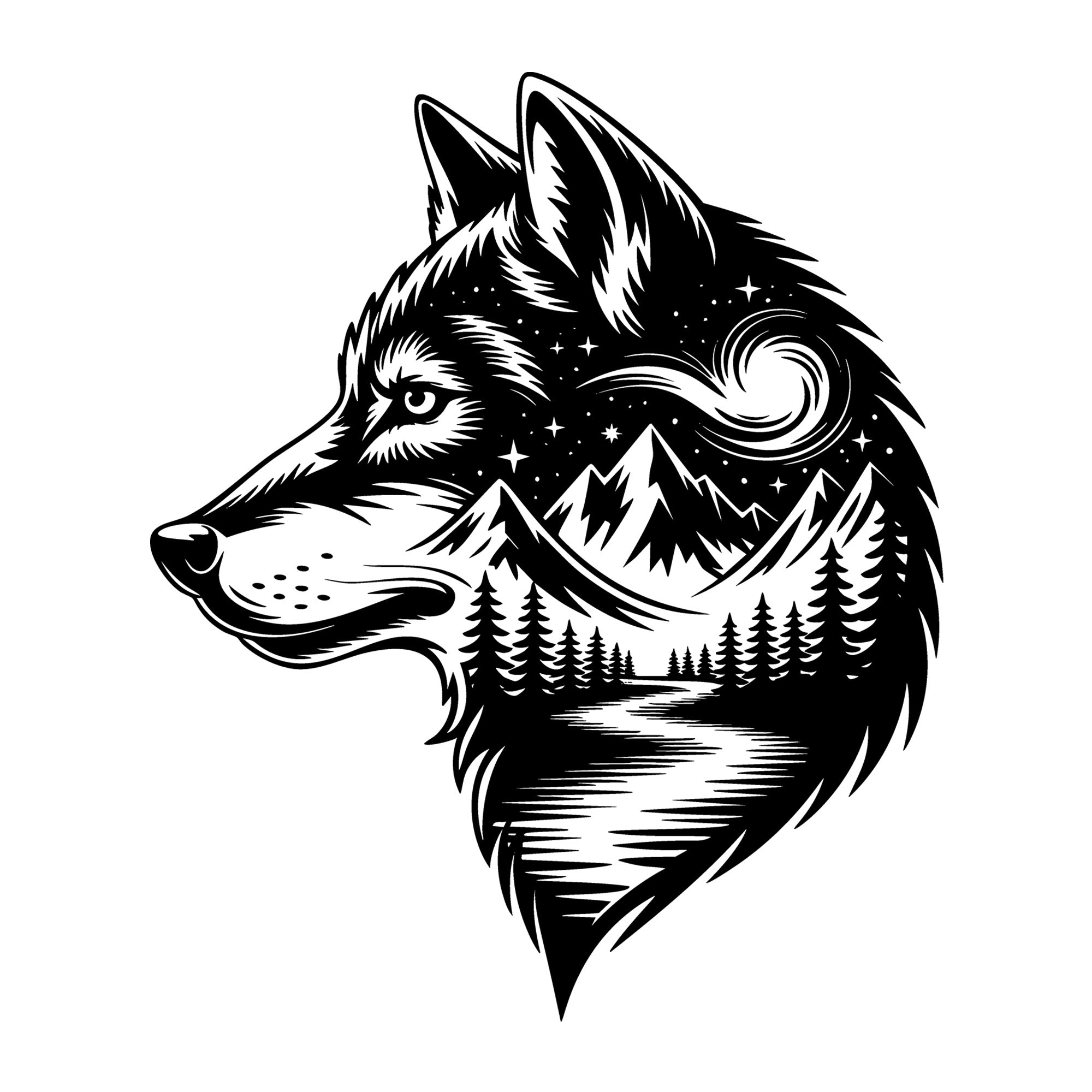 Wolf SVG