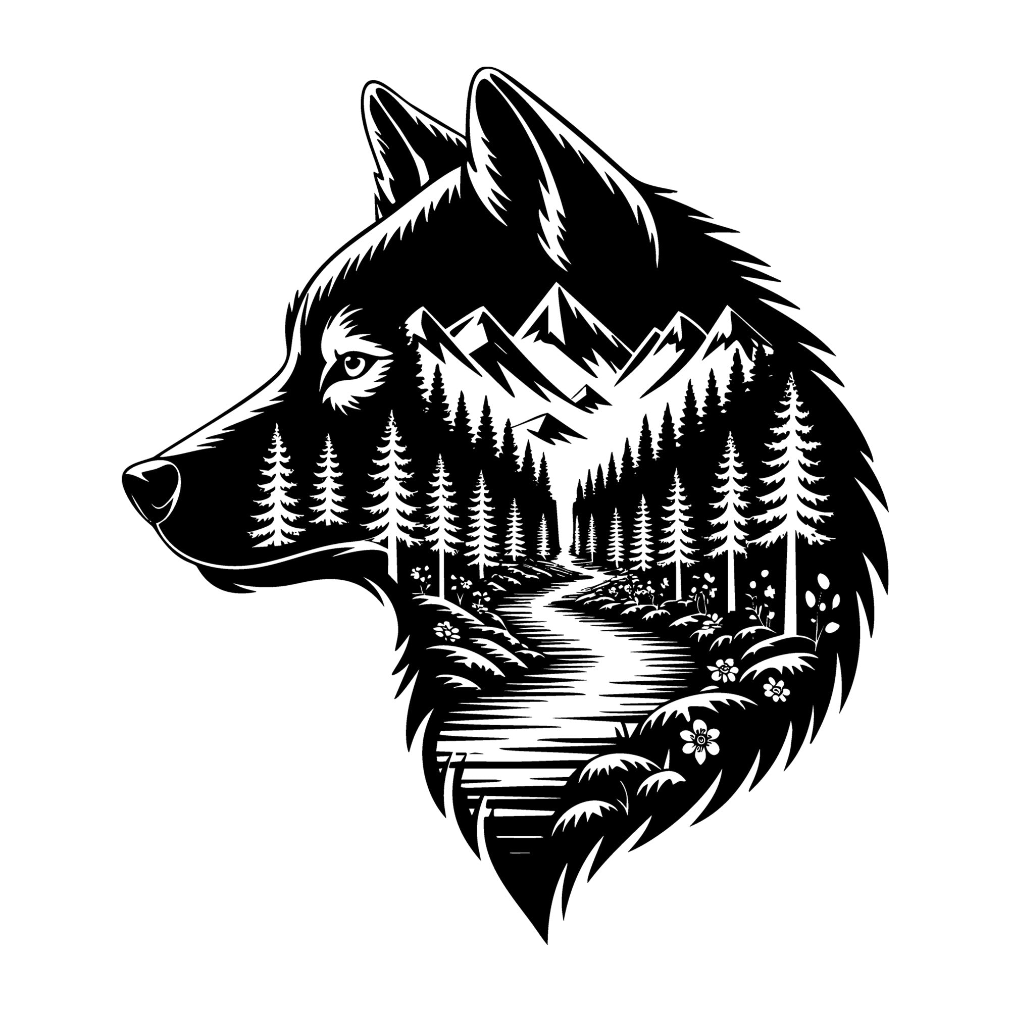 Wolf SVG