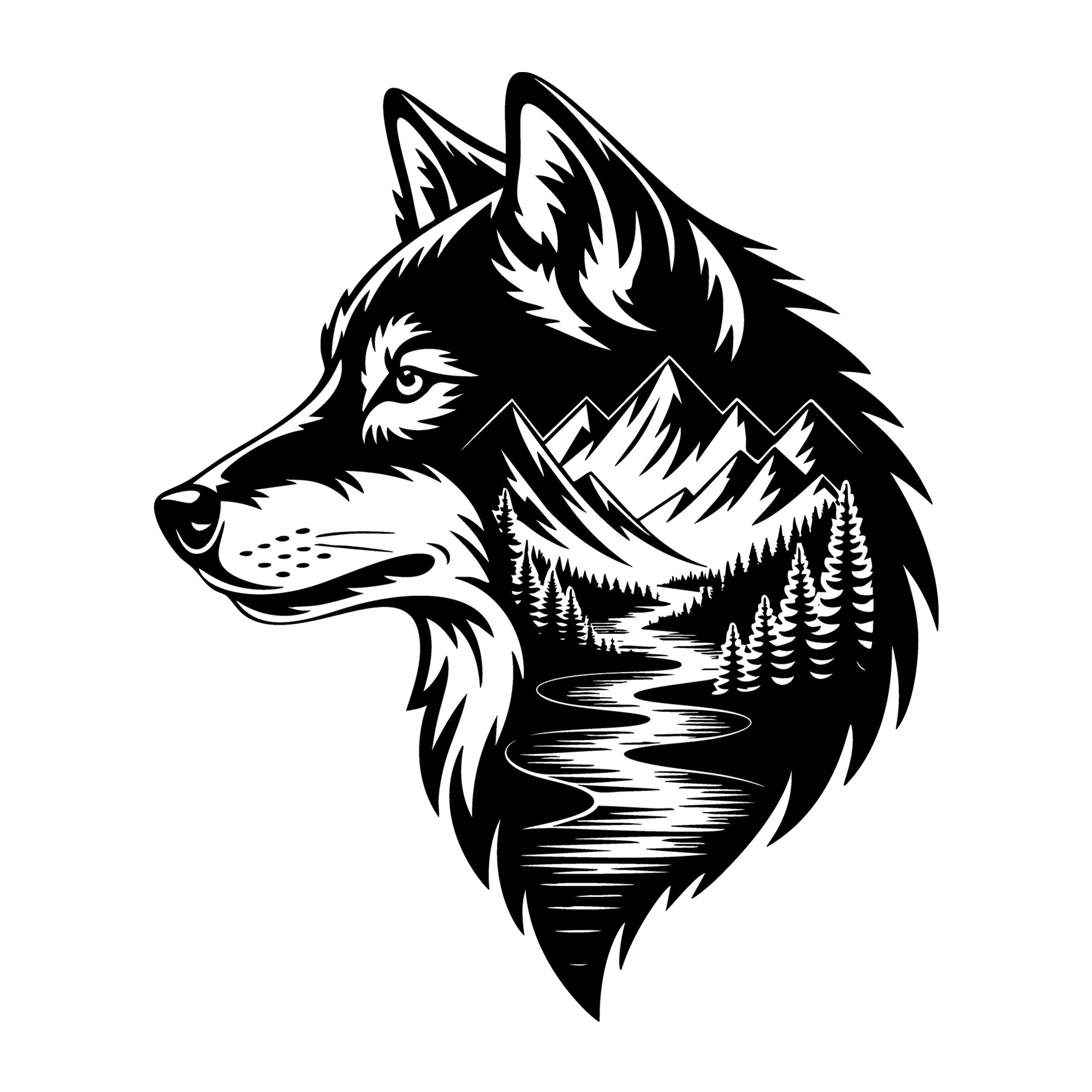 Wolf SVG