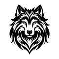 Wolf Head SVG design for Cricut, Silhouette, laser cutting, vinyl, sublimation, and craft projects.