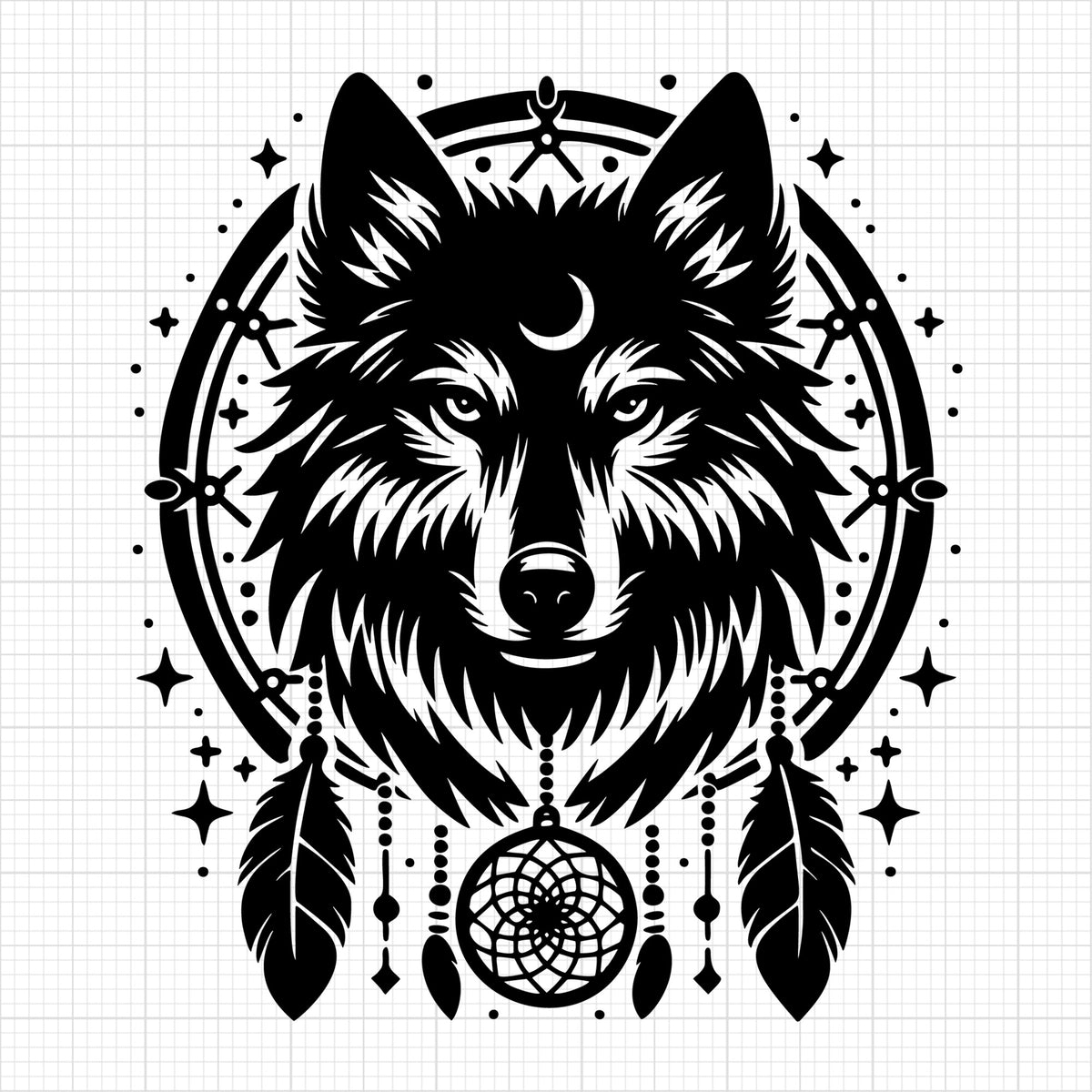 Wolf Dreamcather