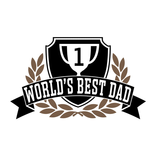 World's best dad SVG