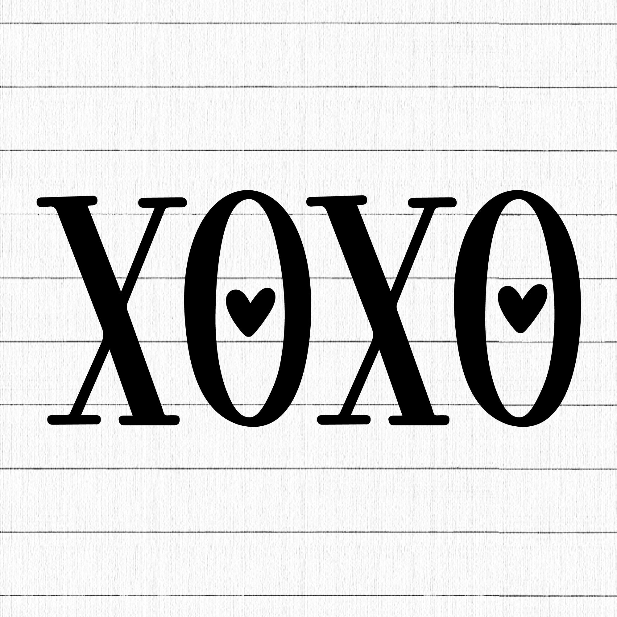 Xoxo SVG | M19F37